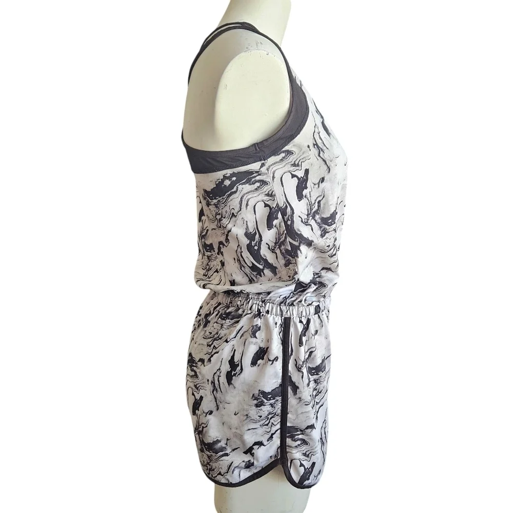 Athletic Works Girls Black White‎ Romper Size 14/16 Pickeball Tennis
